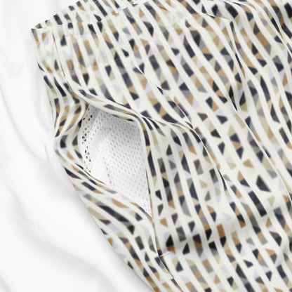 Geo Print Swim Trunks