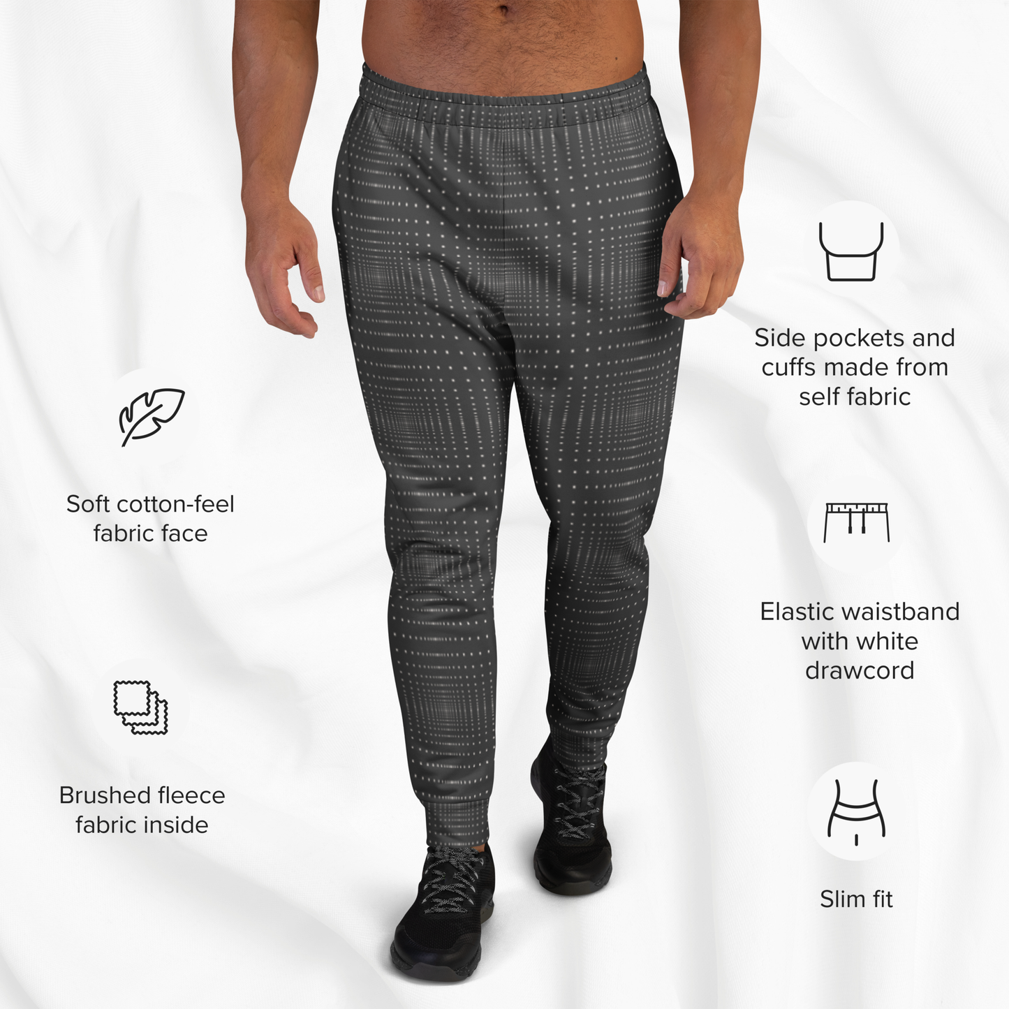 Void All Over Print Tapered Jogger