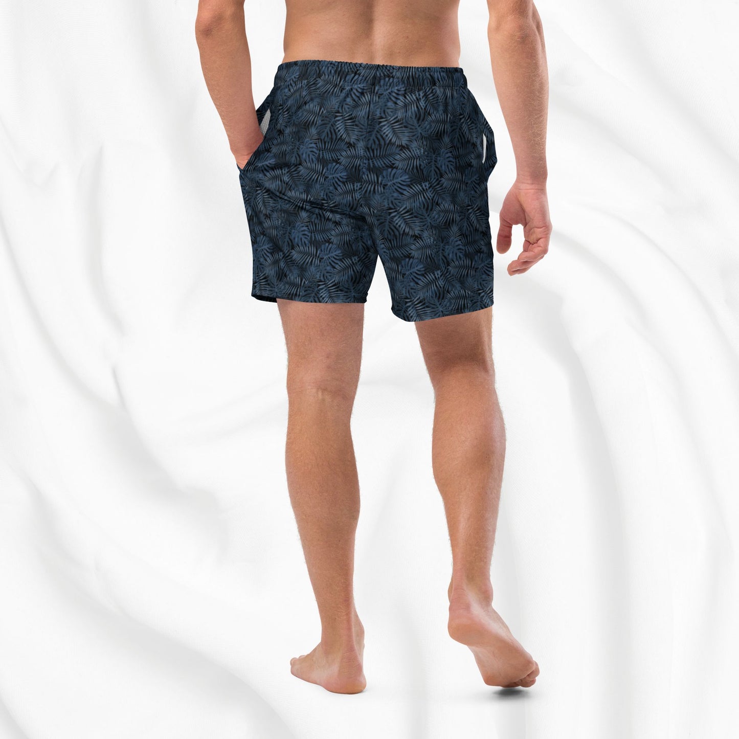 Midnight Palms Swim Trunks