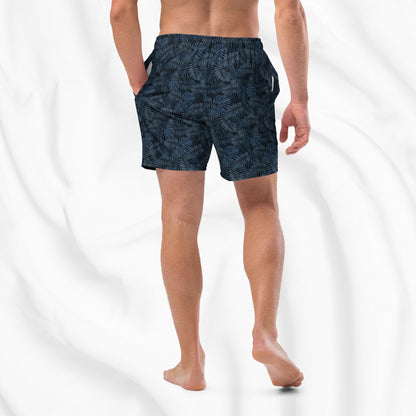 Midnight Palms Swim Trunks
