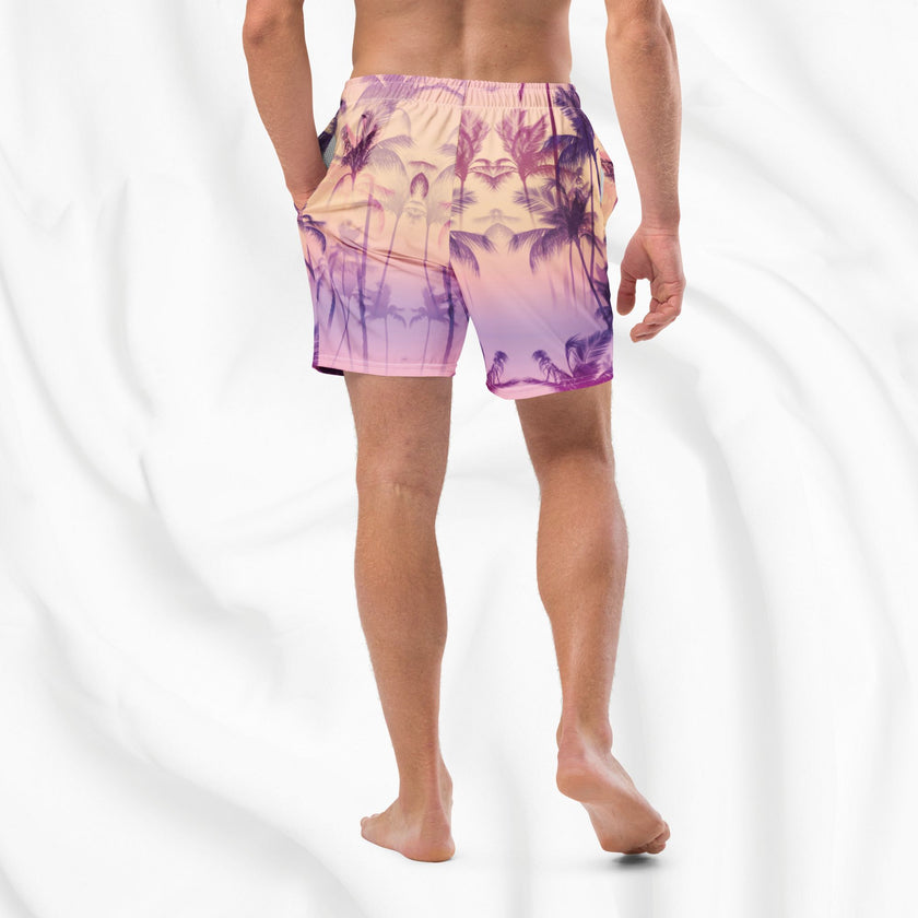 Sunset Vibes Swim Trunks