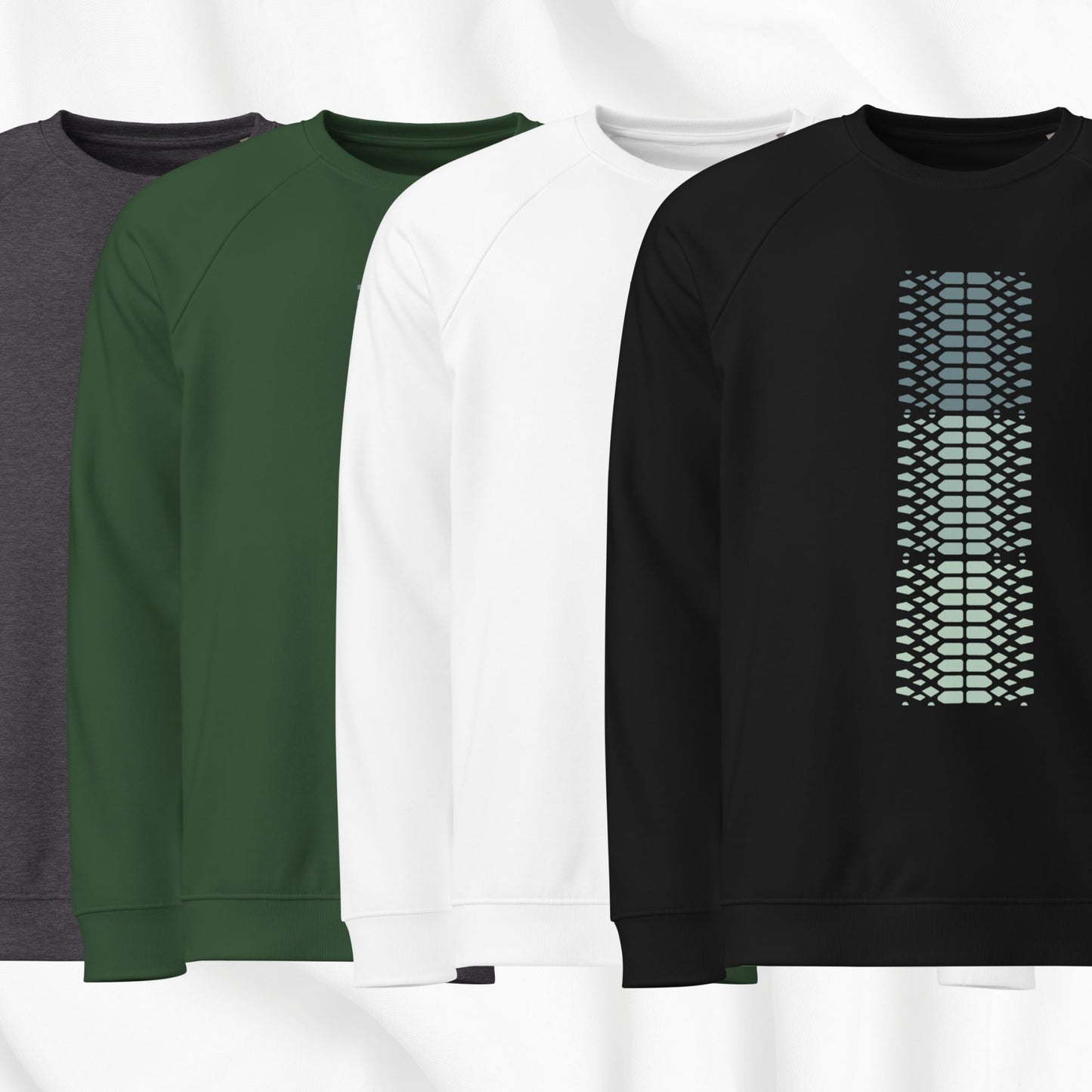 What a Snake Raglan Crewneck